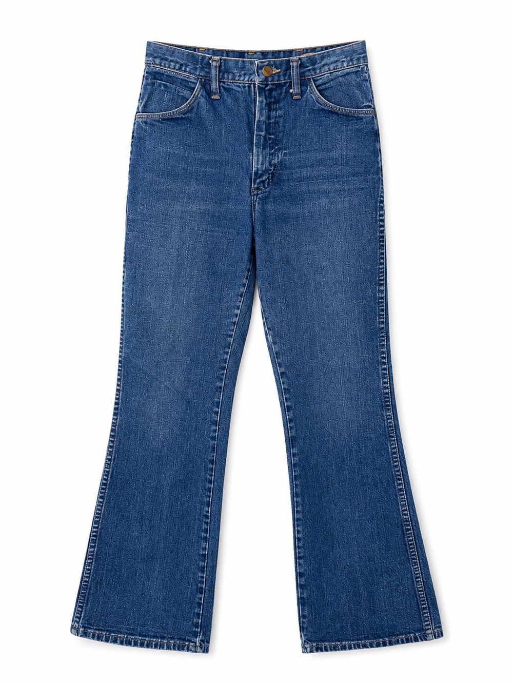 Vintage Maverick Jeans 30x32 High Rise Bootcut Flare Denim Western Cowboy USA